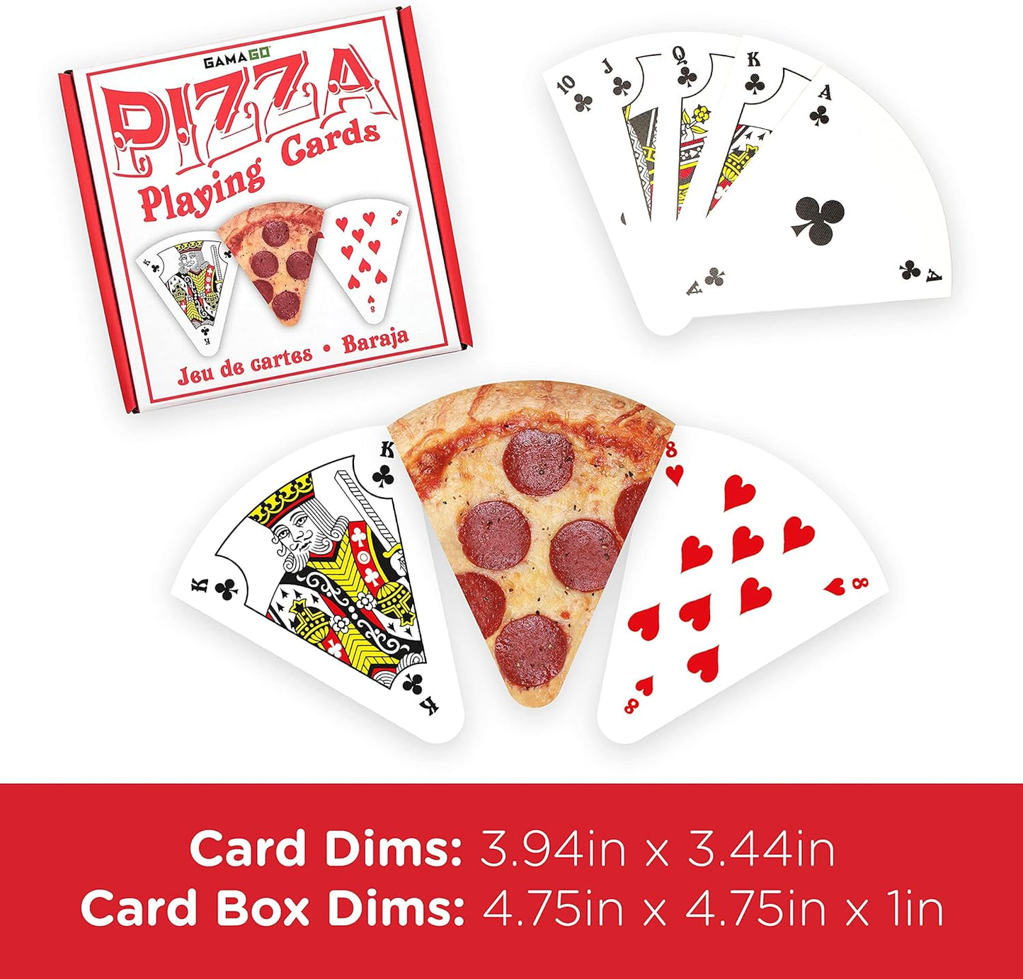 PIZZA - PLAYING CARDS